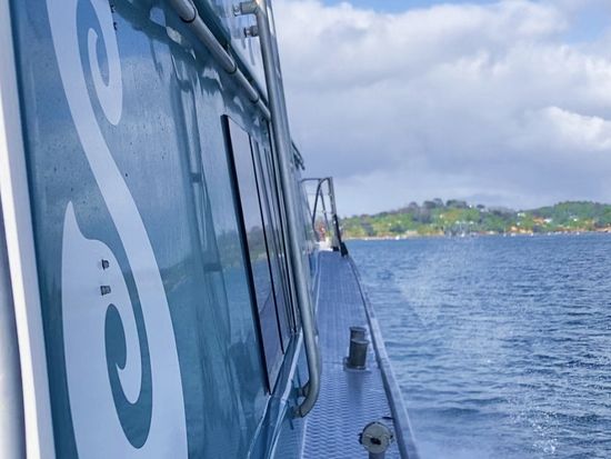 フェリーからの展望