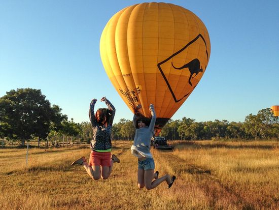ケアンズ 熱気球遊覧飛行ツアー 早朝の幻想的な空の旅　写真データもプレゼント！＜軽食付き／ホテル・空港・港・駅への送迎付き＞の写真5