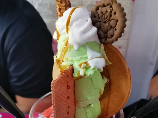 ランザ市場　フルーツパフェ