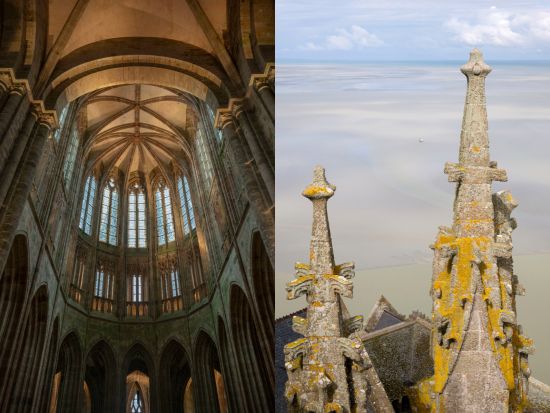 モン・サン・ミッシェル修道院 入場チケット　オプションで日本語オーディオガイド選択可 ＜Eチケット／時間指定なし＞