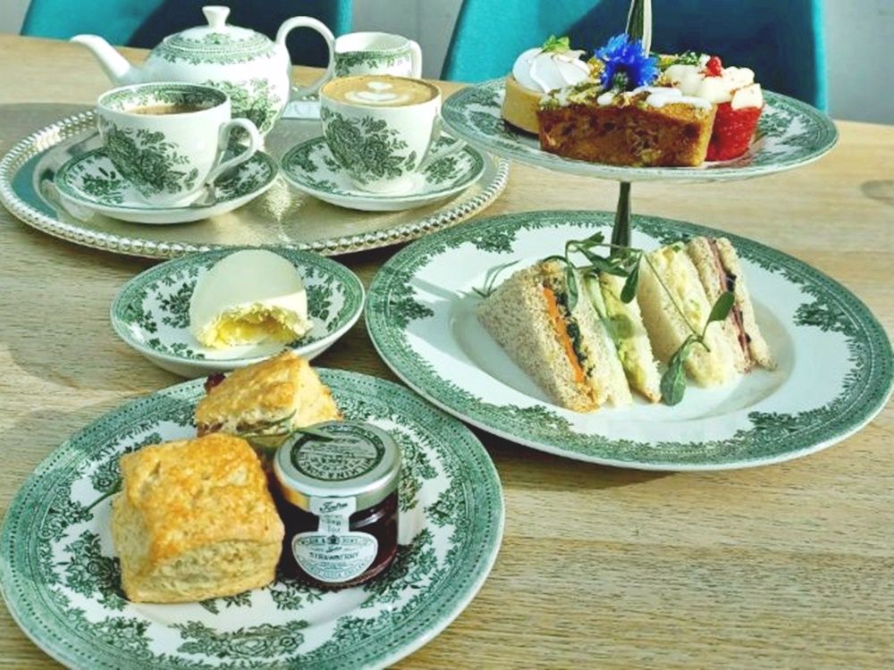 大英博物館でのアフタヌーンティー事前予約 グレートコートレストラン