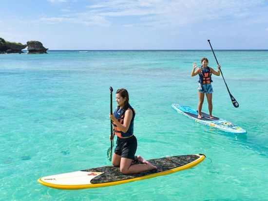 セブ島SUP（スタンドアップパドル）レッスン　＜マクタン島内送迎付き／日本人インストラクター＞