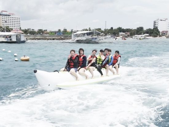 セブ島マリンスポーツパッケージ　シュノーケリング＋3つの人気アクティビティ体験＜マクタン島内送迎付き／日本人インストラクター＞