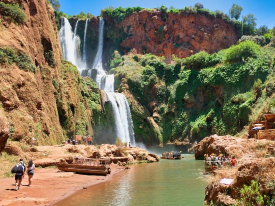 アウザウド滝日帰りツアー　高さ約110m！モロッコ最大の滝を間近で体感！＜貸切／英語ガイド／マラケシュ発＞