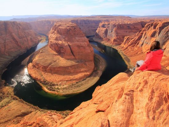 アンテロープキャニオンX＆ホースシューベンド日帰りツアー　大自然が生んだ奇跡の絶景＜混載／英語／ラスベガス発＞
