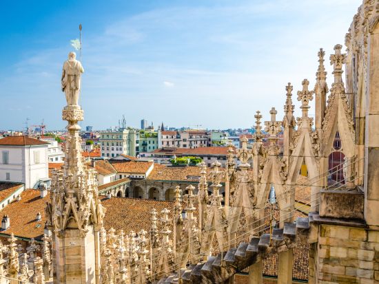 ミラノ・ドゥオーモ 屋上テラス＋博物館：優先入場チケット事前予約 ＊申込と同時に即予約確定