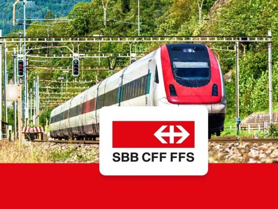 【空港鉄道】スイス連邦鉄道　乗車チケット ＜チューリッヒ空港～チューリッヒ中央駅間＞