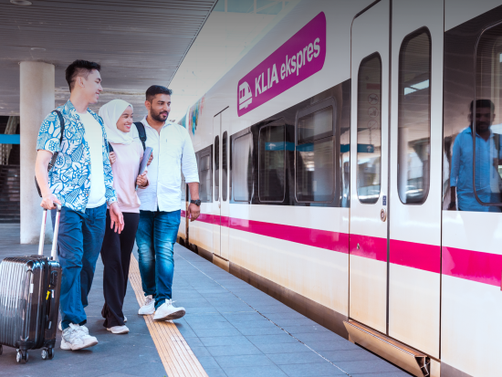 【空港鉄道】KLIAエクスプレス　乗車チケット