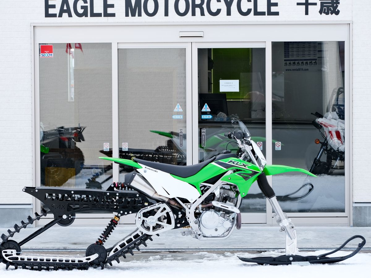 スノーバイク体験 免許不要！無料レンタル付(ヘルメット、ゴーグル等