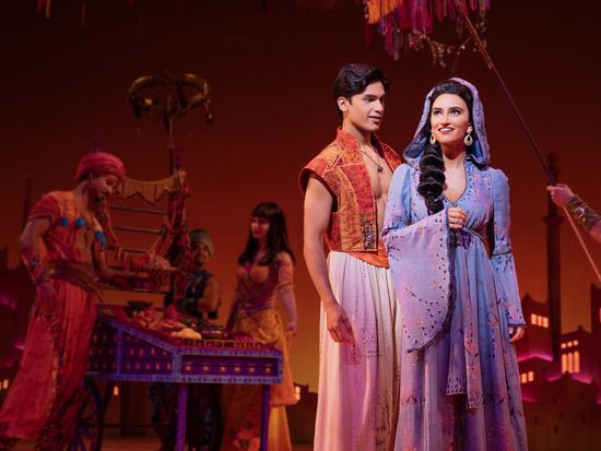 2_Adi Roy (Aladdin) and Sonya Balsara (Jasmine) 