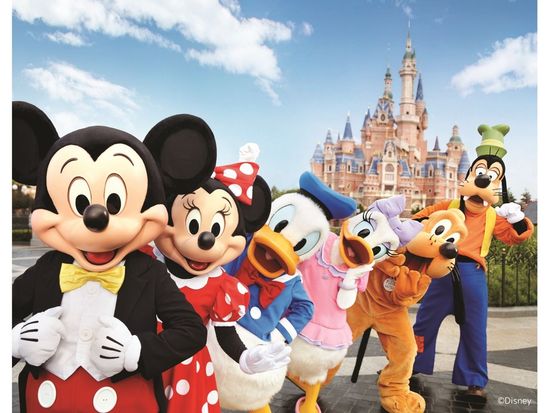 キャッスル＆ディズニーフレンズ-mini size