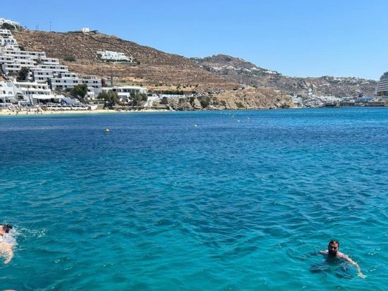 リトルベニス＆アギオスステファノス半日クルーズ　ミコノスの人気スポットを海から満喫！＜4～10月／約5時間／昼食付き／英語／ミコノス島発＞