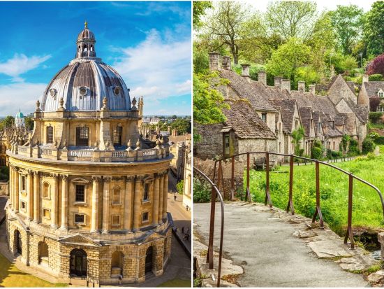 コッツウォルズ2つの村とオックスフォード日帰りツアー＜日本語アシスタント／ロンドン発＞by Mybus