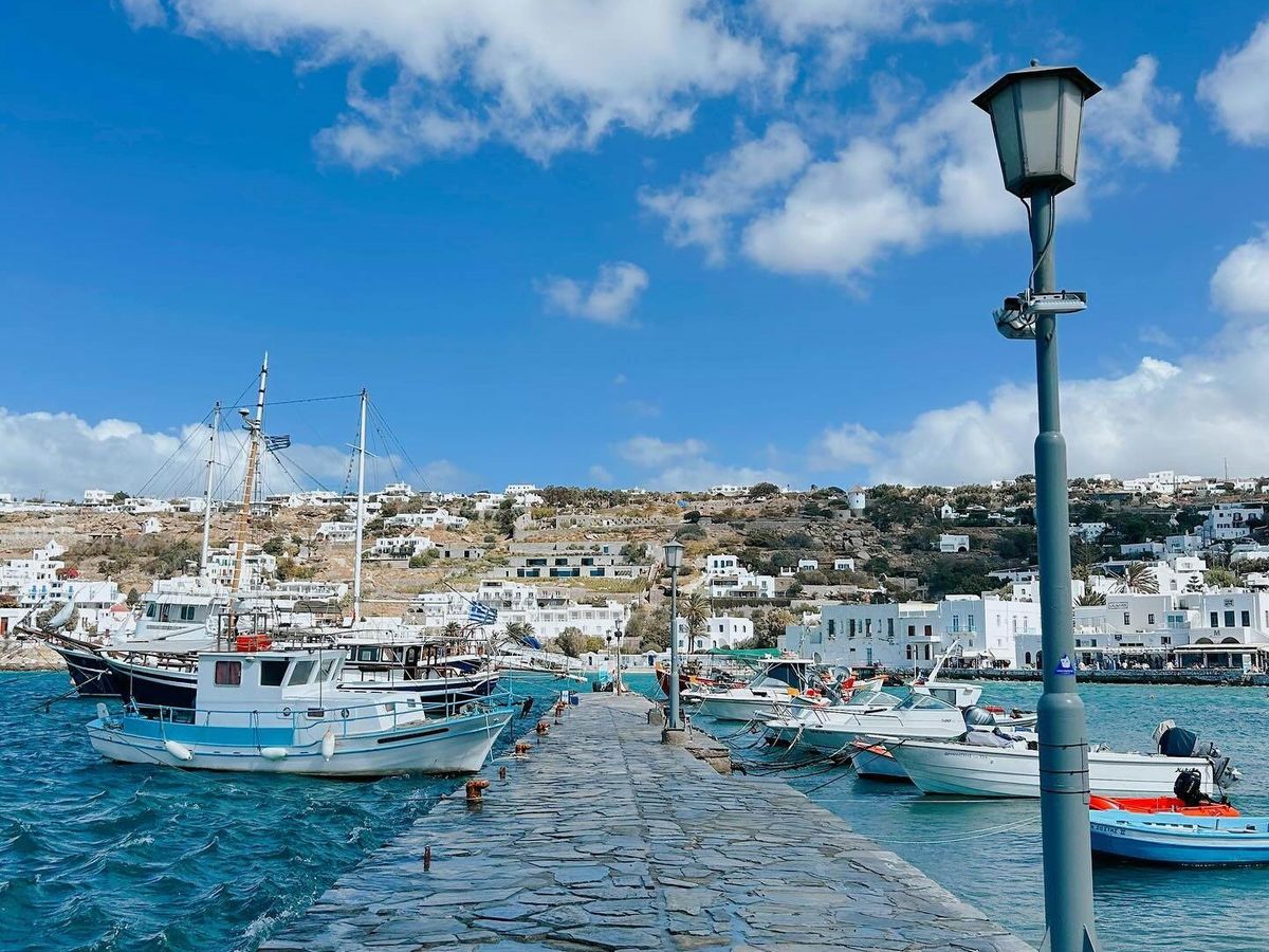 ミコノス島の名所を散策＆農場訪問ツアー リトルベニスや風車など＜約6