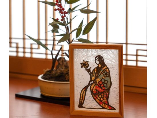 繊細な切り絵体験 歴史ある勝龍寺でアートと癒しの時間を満喫＜約3時間／京都府長岡京市＞