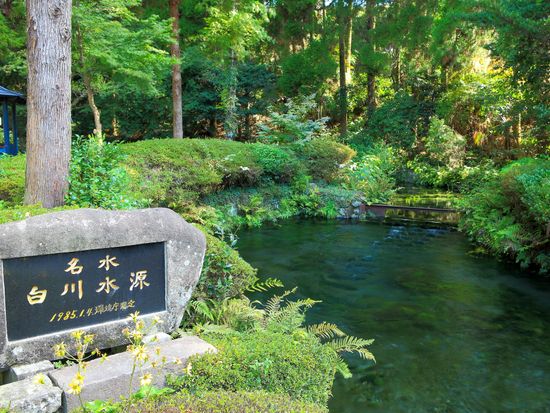 Japan_Kumamoto_Shirakawa Suigen_白川水源_pixta_12677501_M