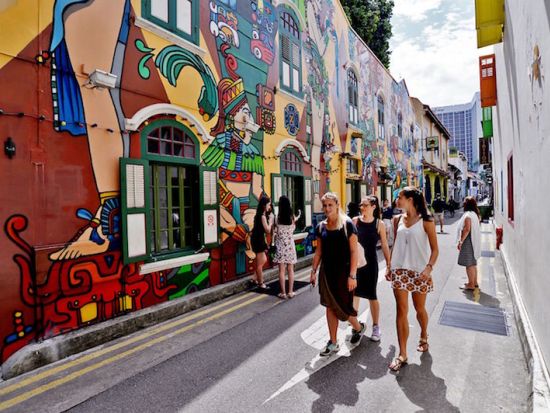 シンガポールウォーキングツアー マリーナベイサンズ＋クラークキー＋ヒルストリートなど インスタ映えスポットをめぐる旅＜選べる午前・午後／貸切プランあり＞