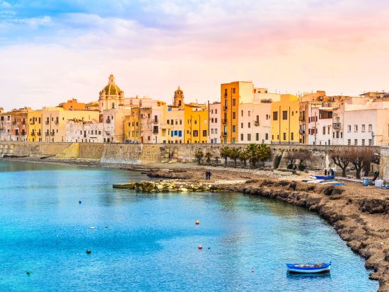 シチリア2泊3日観光ツアー　パレルモ＋トラーパニ＆エリチェ訪問＜貸切／朝食付き／パレルモ空港発＞by Max Harvest