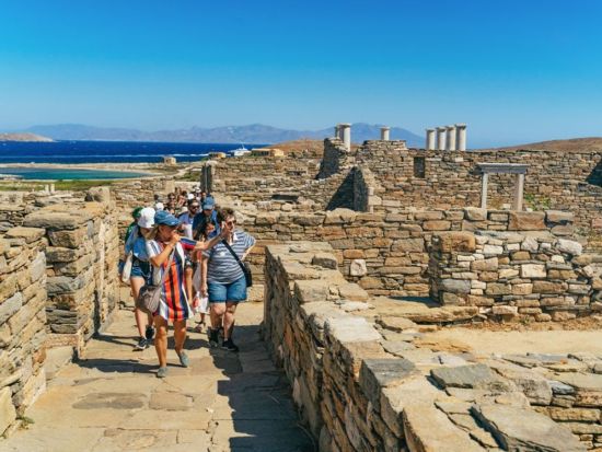 世界遺産古代ギリシャの聖地デロス島半日ツアー＜4～10月／約5時間／英語／ミコノス島発＞