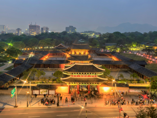 ソウル夜景貸切ツアー 夜の昌慶宮観覧、興仁之門公園、東大門ショッピング （3.5時間,ホテルまでの送迎付き）＜日本人スタッフ常駐サポート＞