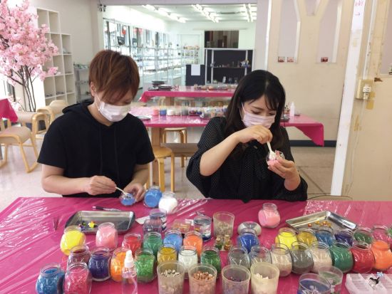 伊豆のアート体験！キャンドル・ガラスアート・オルゴール お好みのプランで伊豆の思い出をつくろう！＜40～60分／当日お持ち帰り可能／伊豆高原＞