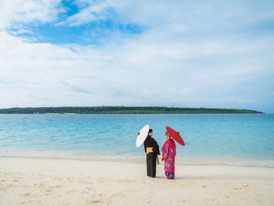 琉装プロカメラビーチ撮影プラン ドローン撮影付き！宮古島の美しいビーチでプロカメラマンが撮影するコース＜3時間～4時間／宮古島＞