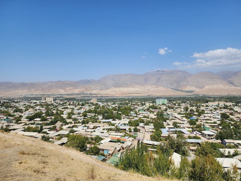 ペンジケントの街並み