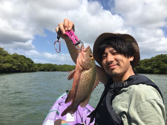 貸切カヤックフィッシング マングローブで釣りと冒険を満喫！写真プレゼント特典付き♪＜石垣島／約2時間／送迎あり＞