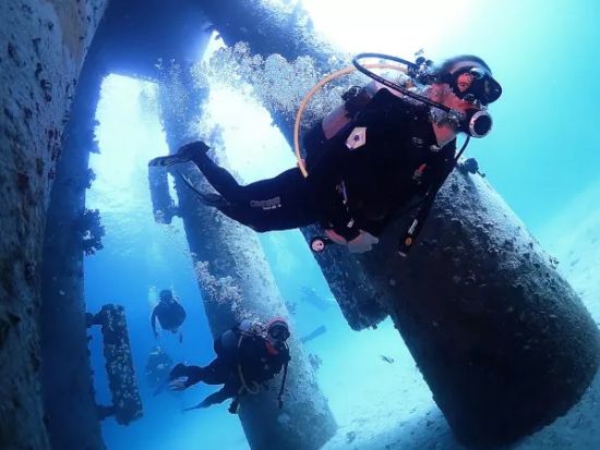 ファンダイビング　初心者から上級者まで楽しめるスポットあり！透明度抜群の海で非日常的な体験を楽しむコース＜2ダイブ／最大4名／読谷村発＞