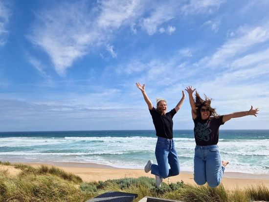 Guests at cape woolamai