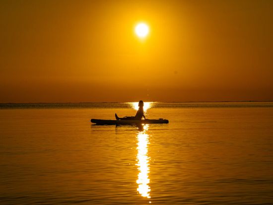 【少人数制】2歳〜参加可！マングローブ＆海サンセットドローン・一眼レフ撮影付！神秘的な熱帯雨林と茜色に染まる海SUP/カヌー！カメラマン案内＜約2時間／石垣島＞