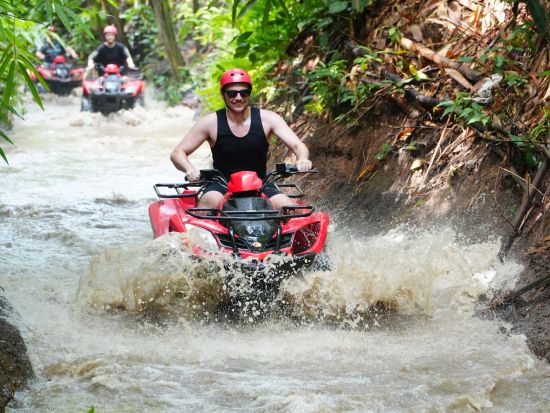 本格的オフロード・バギー体験☆豪快・ワイルド・ATVバギーツアー！バリ島の大自然を駆け抜けます＜終日／ホテル送迎付き／昼食付プランあり＞