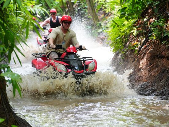 本格的オフロード・バギー体験☆豪快・ワイルド・ATVバギーツアー！バリ島の大自然を駆け抜けます＜終日／ホテル送迎付き／昼食付プランあり＞