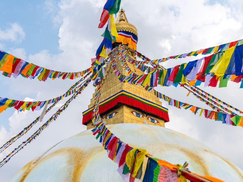 Nepal_Kathmandu_Boudhanath Stupa_pixta_46510676_M