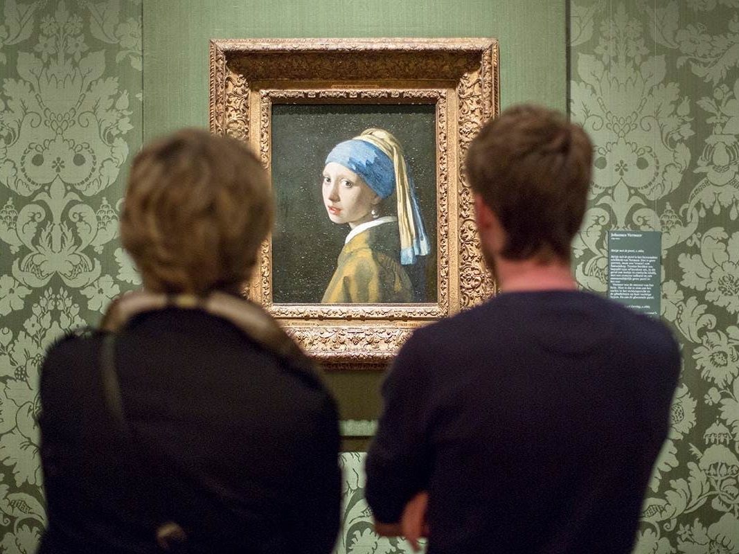 〓ナノブロック〓マウリッツハイス美術館（オランダ）NBH_035 限定品