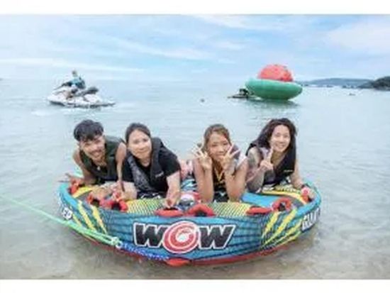 選べるマリンアクティビティ！　プライベートビーチでマリンスポーツ満喫！最新チューブ 人気マリンアクティビティ2点or3点選べる＜名護市・今帰仁村・古宇利島＞