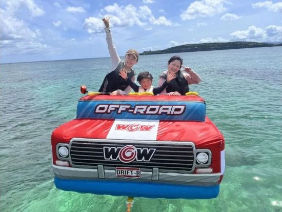 選べるマリンアクティビティ！　プライベートビーチでマリンスポーツ満喫！最新チューブ 人気マリンアクティビティ2点or3点選べる＜名護市・今帰仁村・古宇利島＞