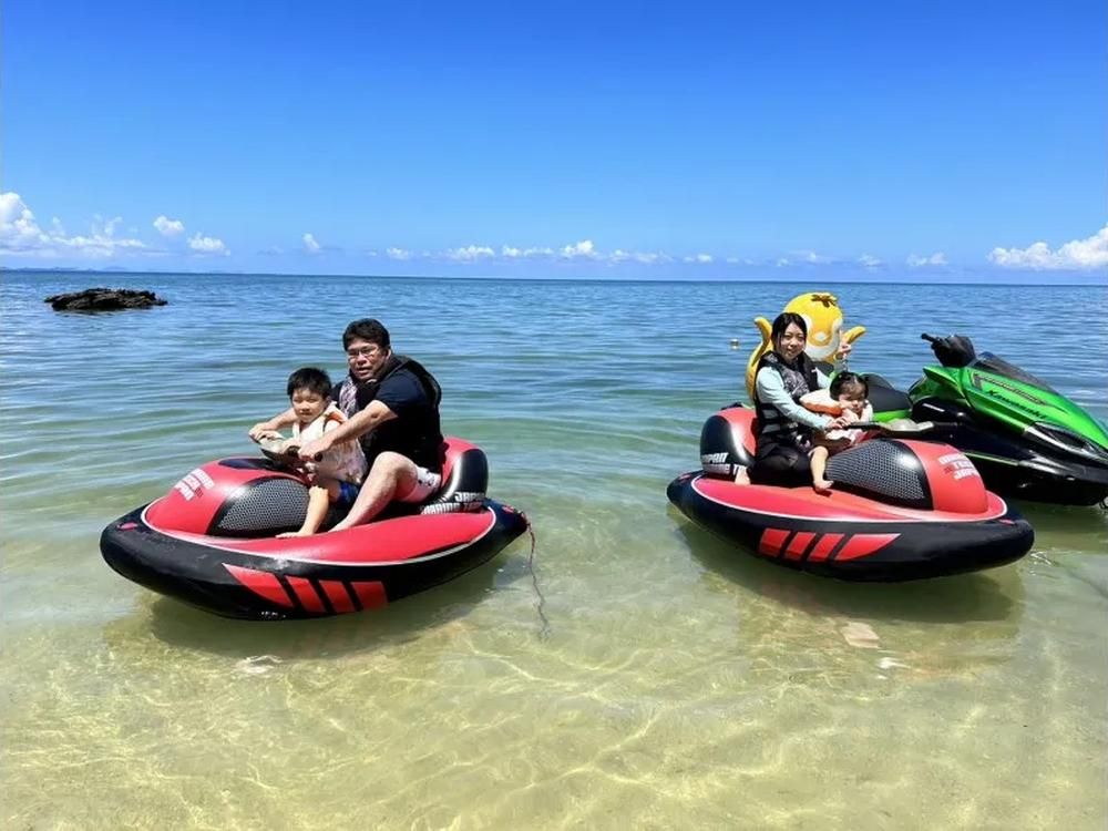 海上ゴーカート体験 in 名護・今帰仁・古宇利島 お子様も運転OK！免許