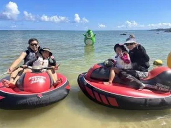 海上ゴーカート体験 in 名護・今帰仁・古宇利島　お子様も運転OK！免許不要で自由自在クルージング＜名護市・今帰仁村・古宇利島＞