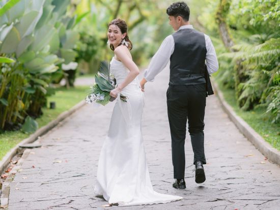 リゾートフォトプラン＠マンダパ・リッツ・カールトン・リザーブ　ラグジュアリーリゾートで一生の思い出づくりを　安心のワタベウェディングがプロデュース＜日本語対応＞