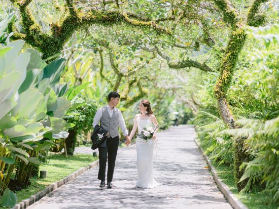 リゾートフォトプラン＠マンダパ・リッツ・カールトン・リザーブ　ラグジュアリーリゾートで一生の思い出づくりを　安心のワタベウェディングがプロデュース＜日本語対応＞