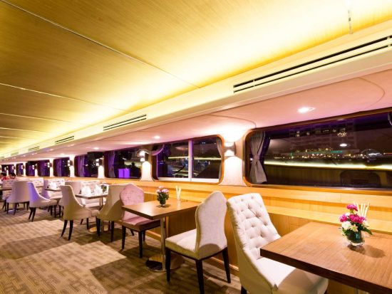 ワンダフルパール号ディナークルーズ　バンコクの夜景とタイ古典舞踊を満喫！ ＜現地集合／ビュッフェディナー＞