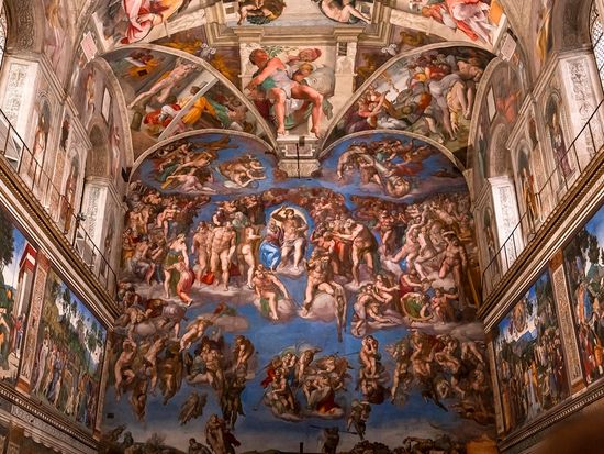 Sistine Chapel_The Last Judgement_pixta_83992610_M