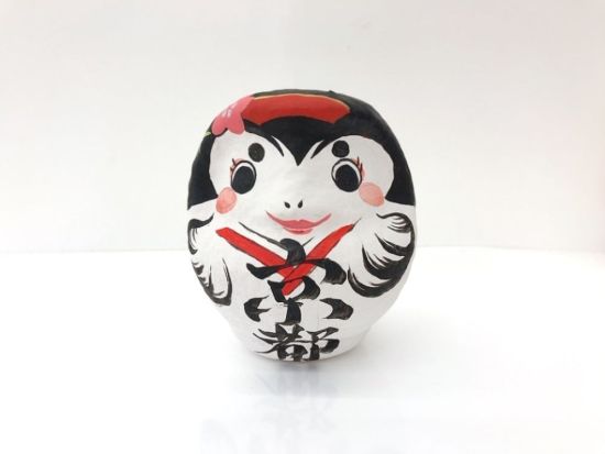 絵付け体験！ 狐面・だるま・風鈴を好きな色で彩るアートクラフト＜約40～60分／京都駅から徒歩5分＞