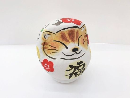 絵付け体験！ 狐面・だるま・風鈴を好きな色で彩るアートクラフト＜約40～60分／京都駅から徒歩5分＞