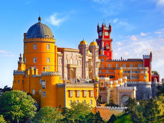 ペーナ国立宮殿＋庭園　入場チケット事前予約 ＊申込と同時に即予約確定