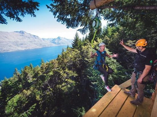【Kereru 2-Line & Drop Tour】Ziptrek Ecotours Queenstown Kereru Drop