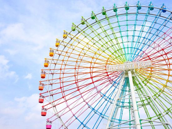 ひらかたパーク1日フリーパス　入園券＋アトラクション乗り放題！