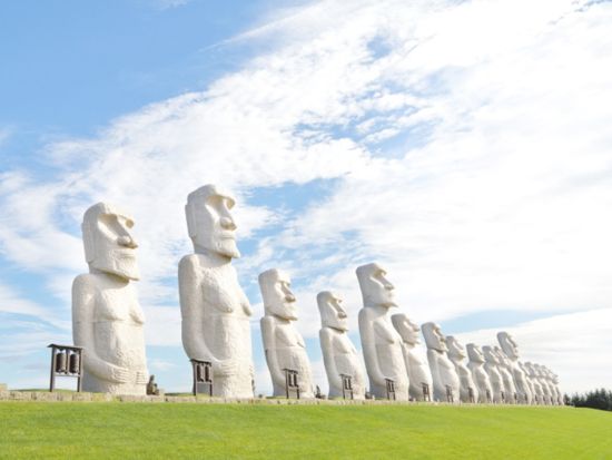 札幌発着日帰りバスツアー 札幌近郊コース　白い恋人パーク+定山渓温泉+ビール博物館+場外市場+ 頭大仏殿+北海道神宮   ＜1名から催行／札幌市内発着＞