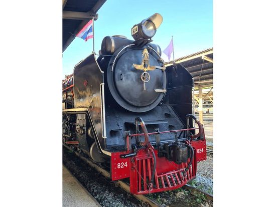 蒸気機関車の外観1